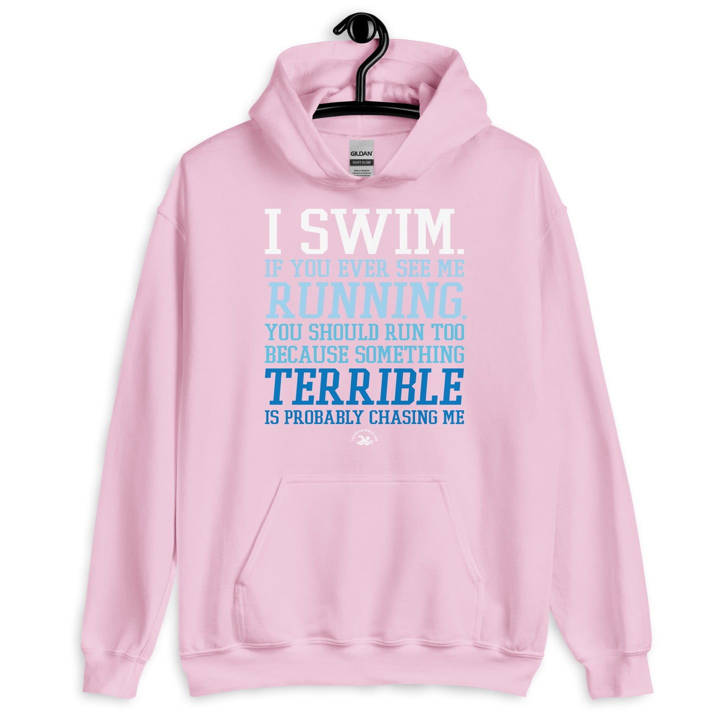 I Swim If You Ever See Me Running Unisex Hoodie - TrendySwimmer
