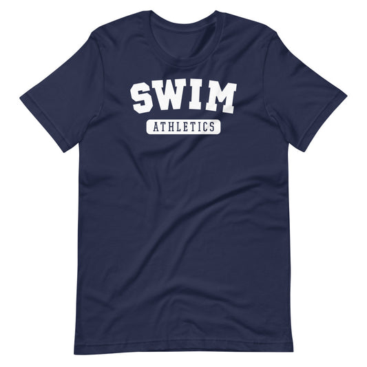 Swim Athletics Short Sleeve Unisex Swimmer T Shirt - TrendySwimmer