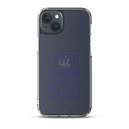 Swimmers Clear Case for iPhone® - TrendySwimmer