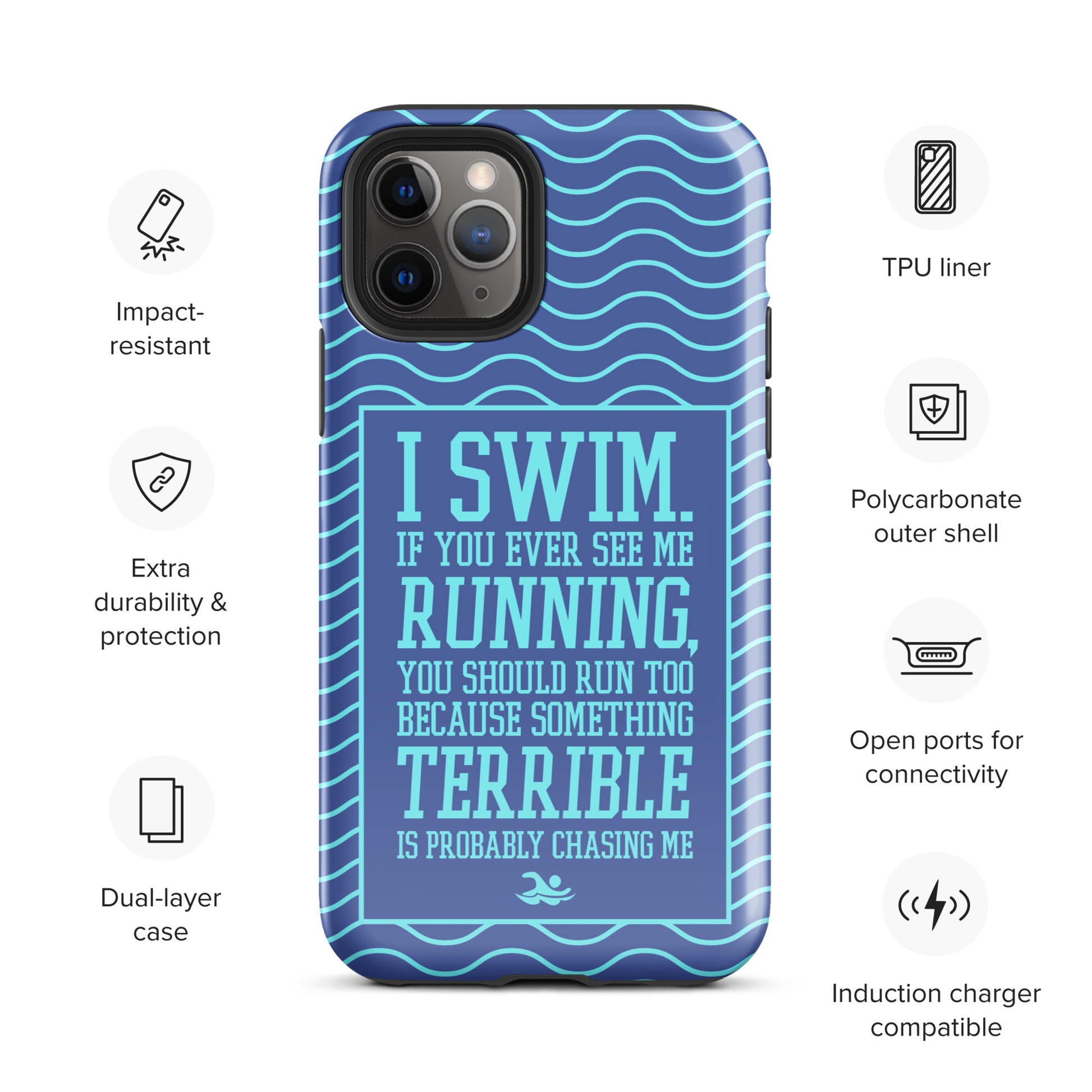 Swimmers Tough Case for iPhone® - TrendySwimmer