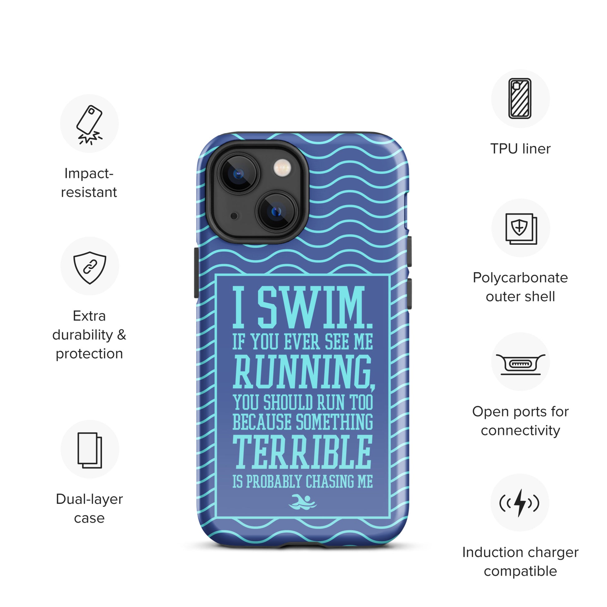 Swimmers Tough Case for iPhone® - TrendySwimmer