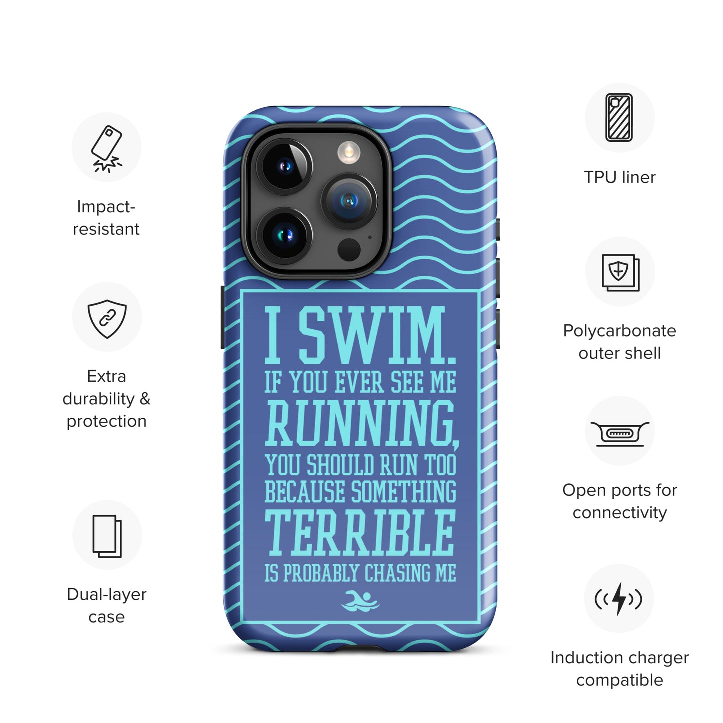 Swimmers Tough Case for iPhone® - TrendySwimmer