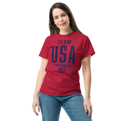 Team USA Swimming Patriotic Staple T-Shirt