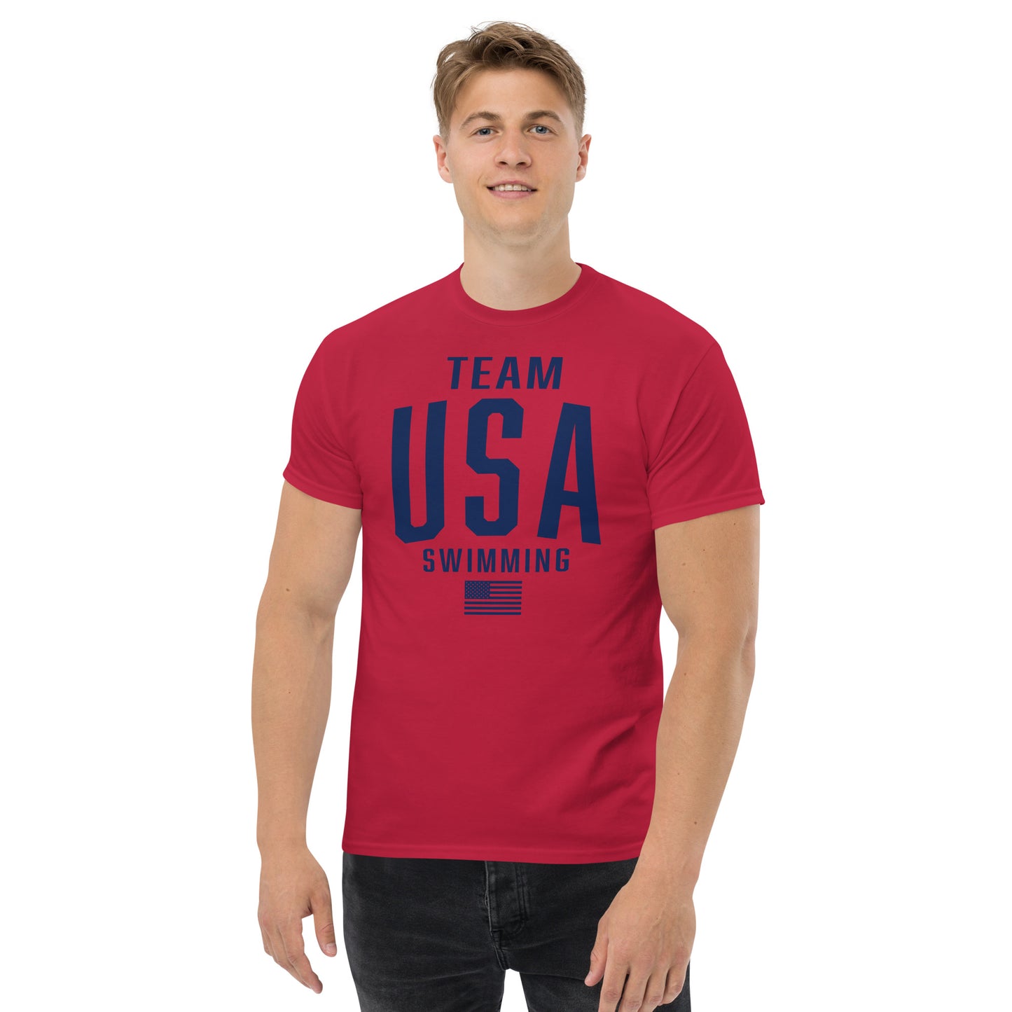 Team USA Swimming Patriotic Staple T-Shirt