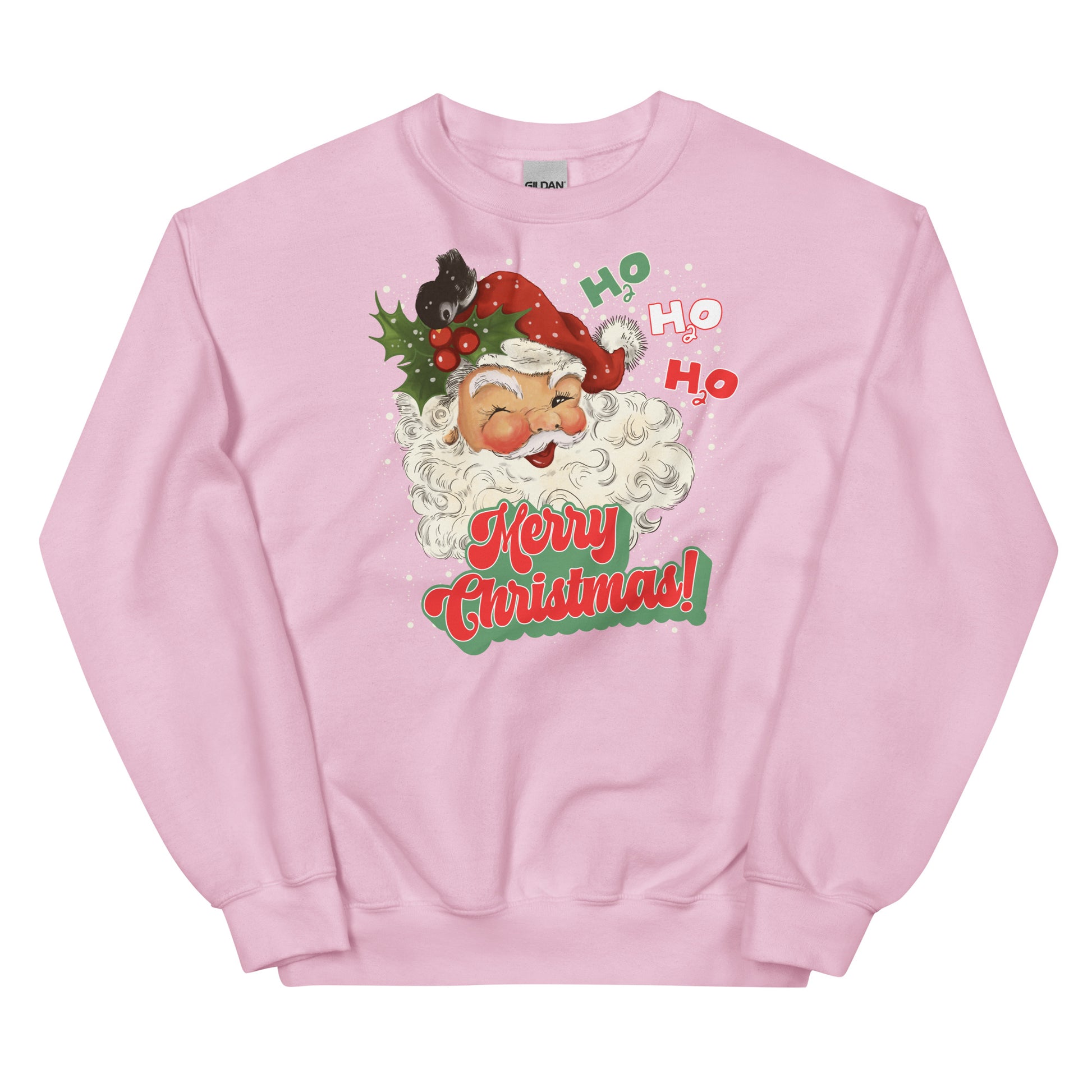 Swim Santa H2O Merry Christmas Unisex Sweatshirt - TrendySwimmer