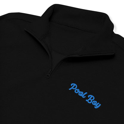Pool Boy Embroidered Unisex Fleece Pullover