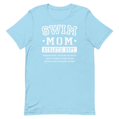 Swim Mom Athletic Dept Jobs T Shirt