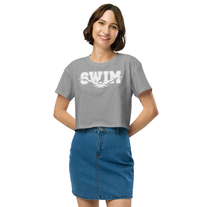 SWIM Women’s Crop Top Tee - TrendySwimmer
