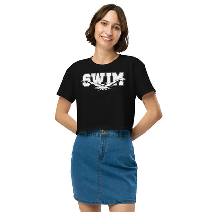 SWIM Women’s Crop Top Tee - TrendySwimmer
