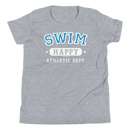 Swim Happy Youth Swimmer T Shirt - TrendySwimmer