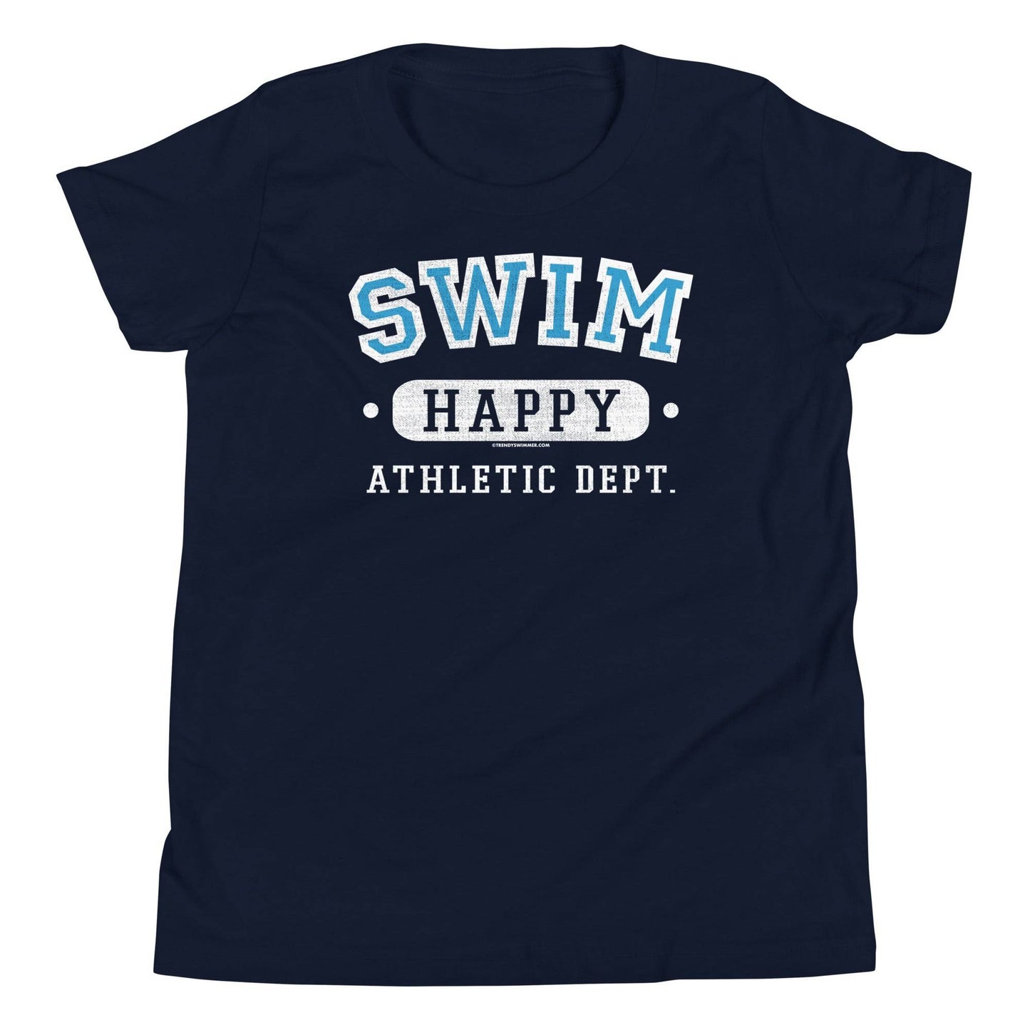 Swim Happy Youth Swimmer T Shirt - TrendySwimmer