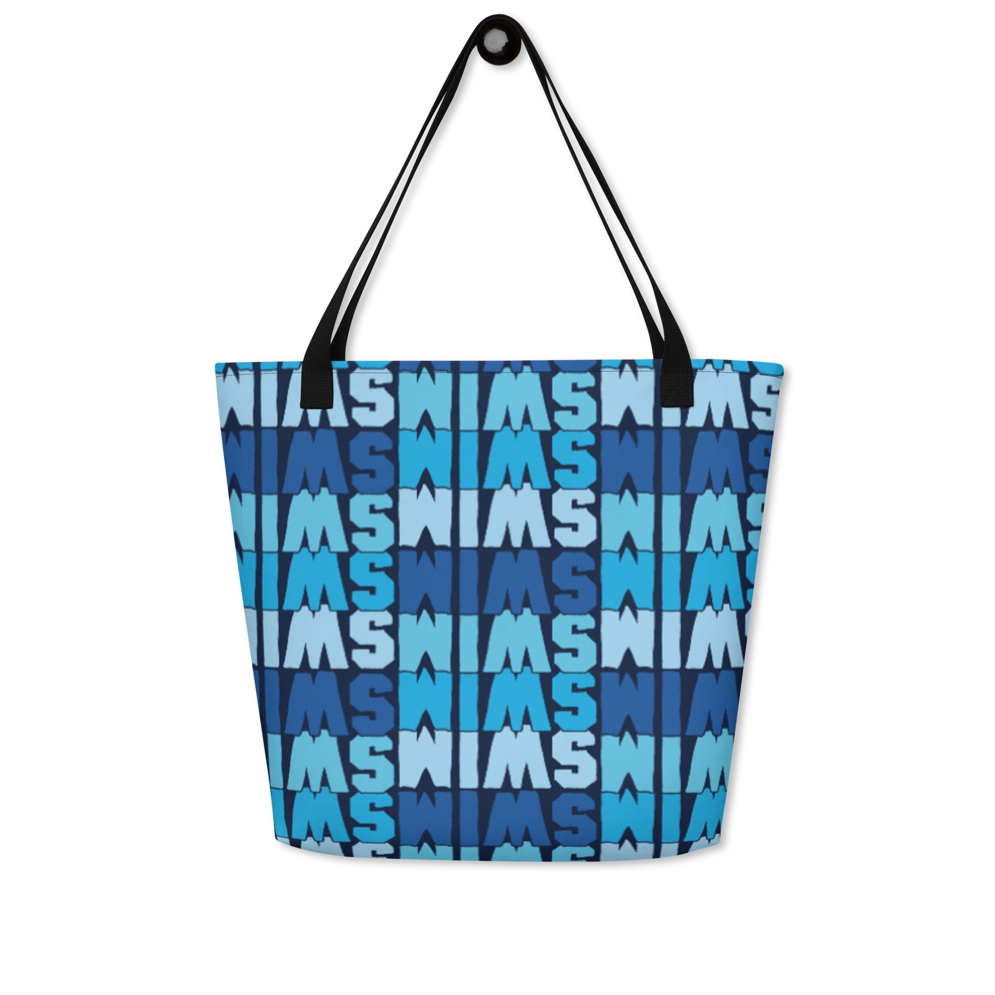 Swimmer All-Over Print Large Tote Bag - TrendySwimmer