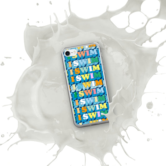 i swim repeat phone case