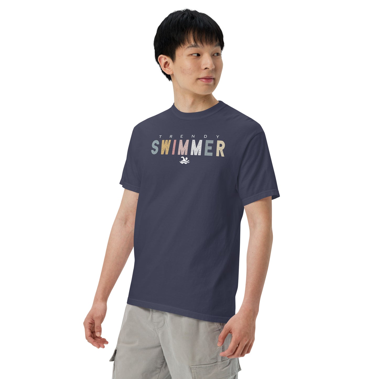 Trendy Swimmer Comfort Colors Heavyweight T Shirt