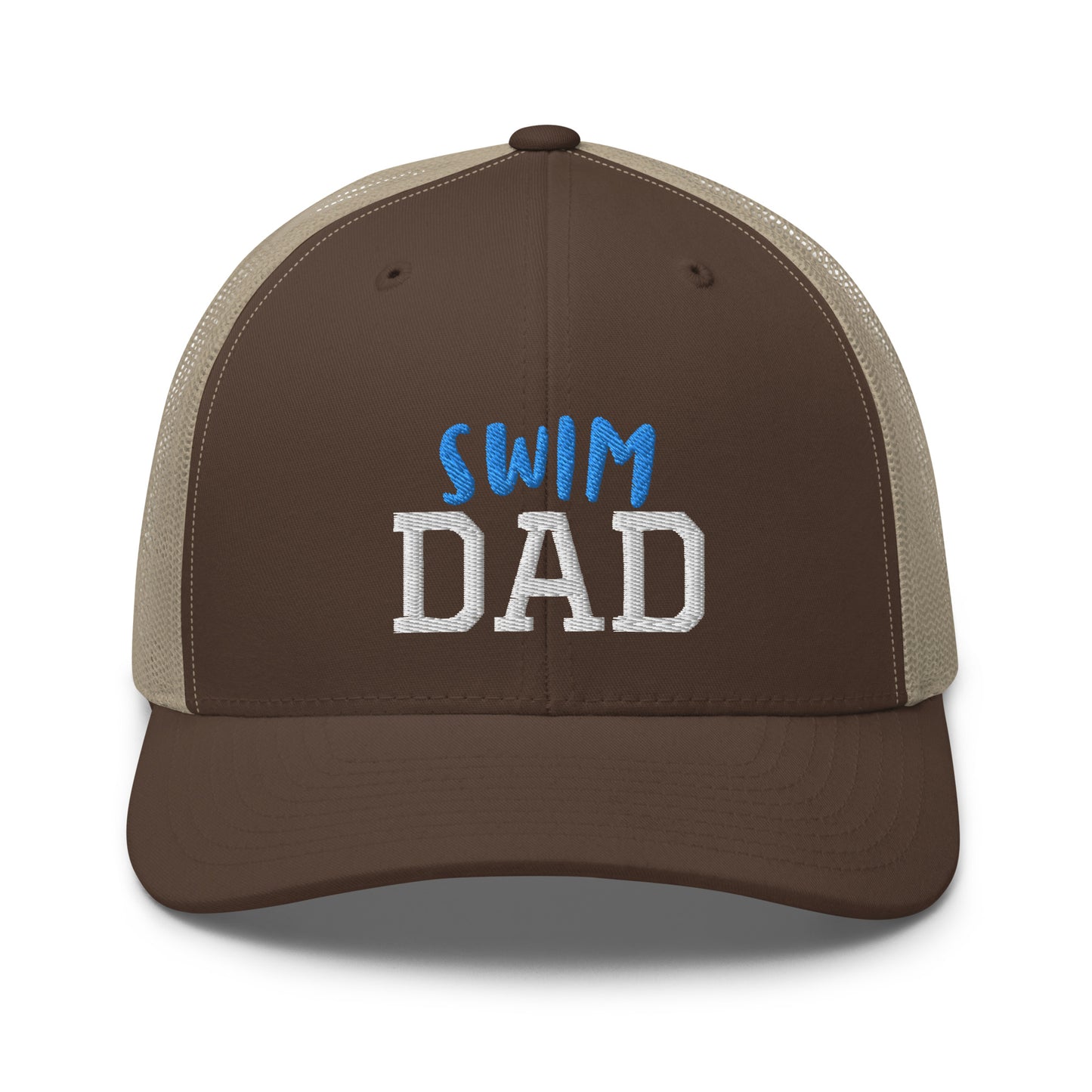 Swim Dad Retro Trucker Cap