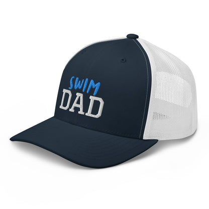 Swim Dad Retro Trucker Cap