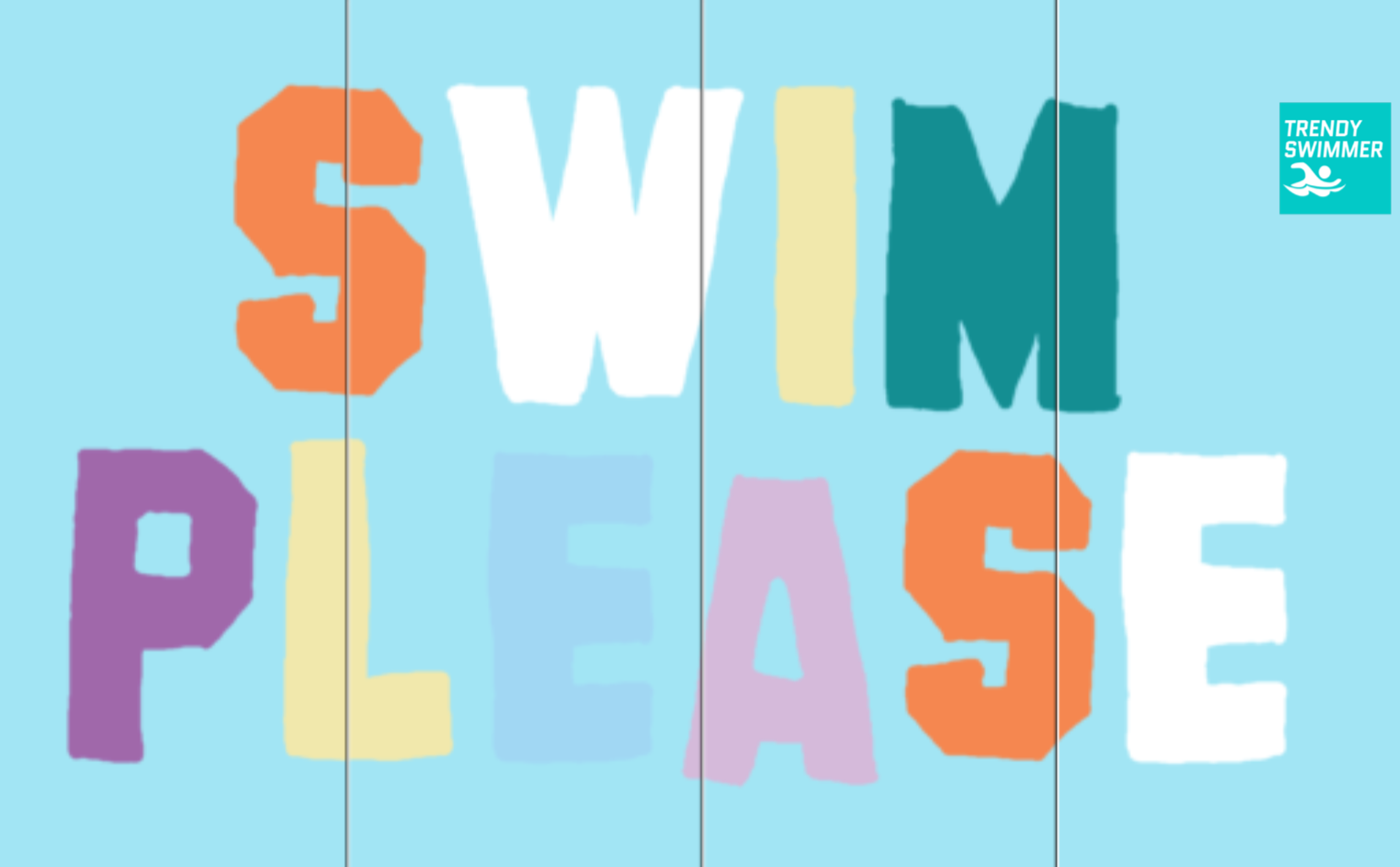 Swim Please 17 oz Stainless Steel Swimmer Water Bottle - TrendySwimmer