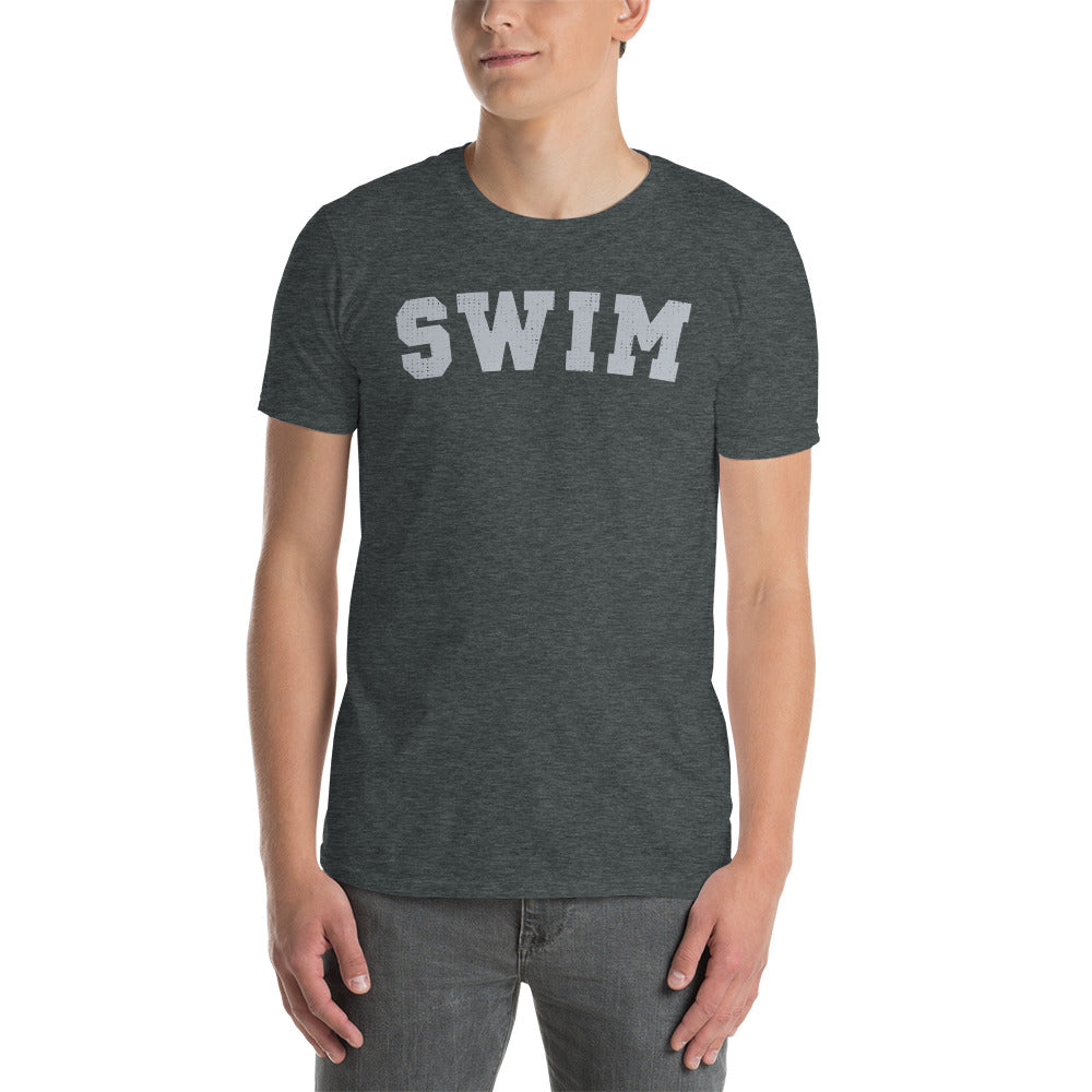 Swim Basic Athletic Unisex T Shirt