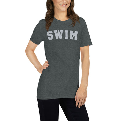 Swim Basic Athletic Unisex T Shirt