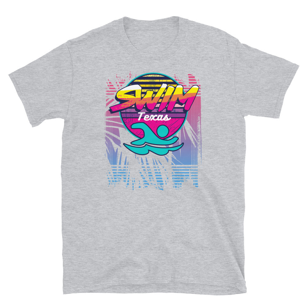 Retro Swim Texas 80s Unisex T-Shirt
