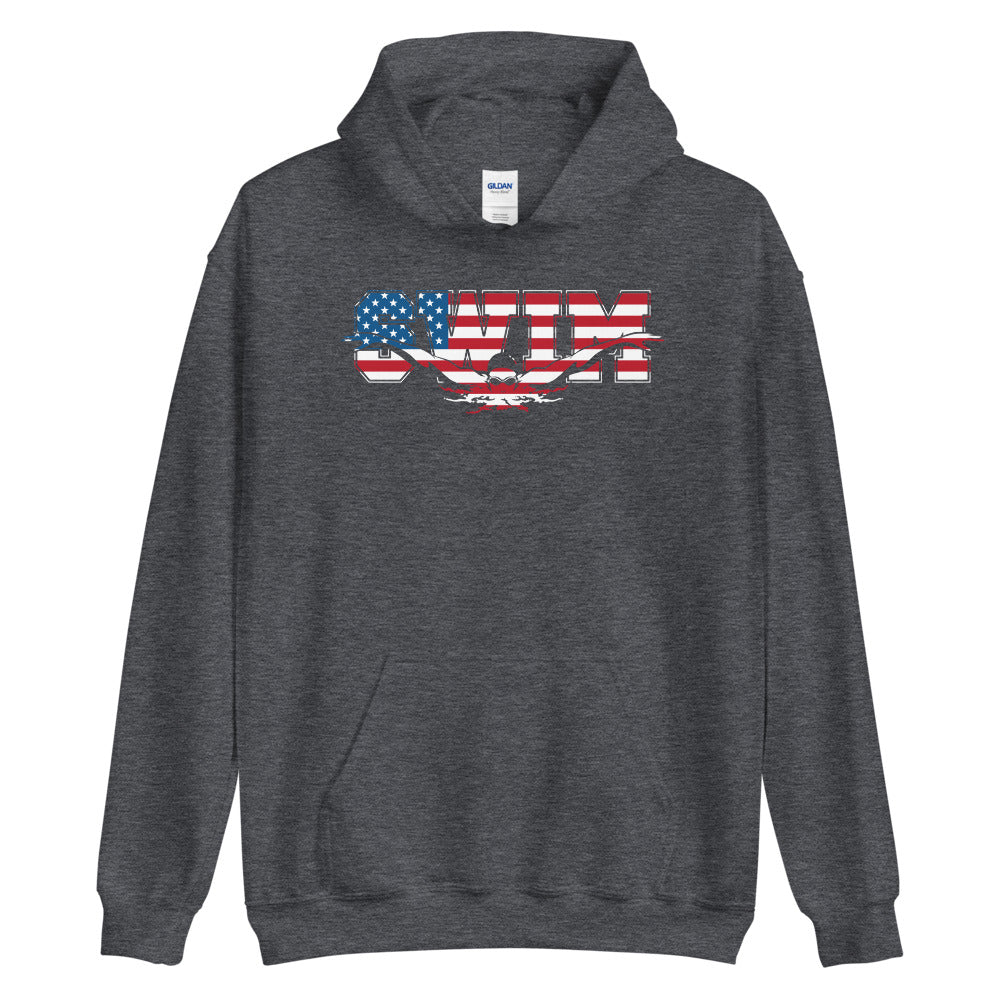 USA Swimming Unisex Pullover Hoodie - TrendySwimmer