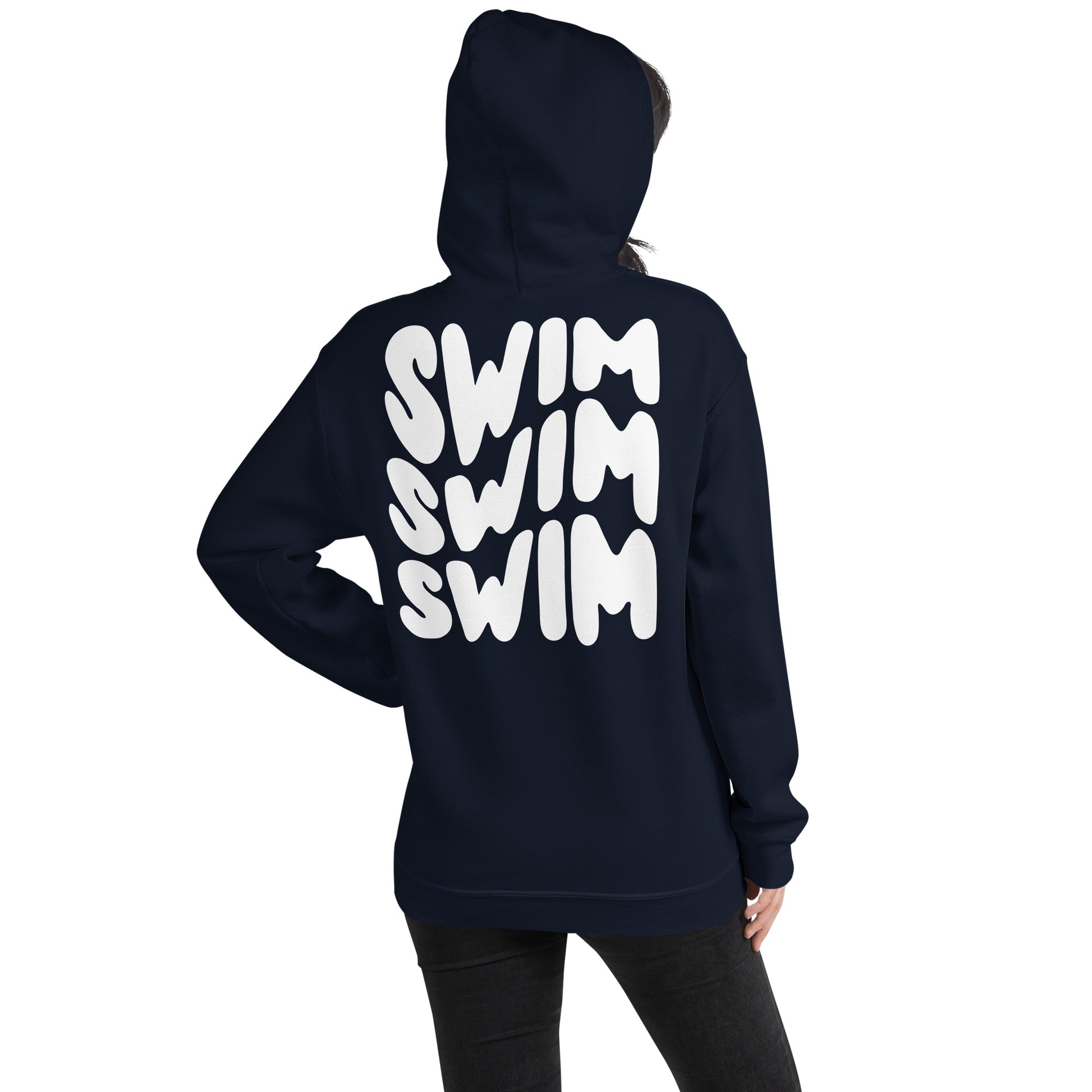 Swim Warp Type Unisex Premium Hoodie - TrendySwimmer