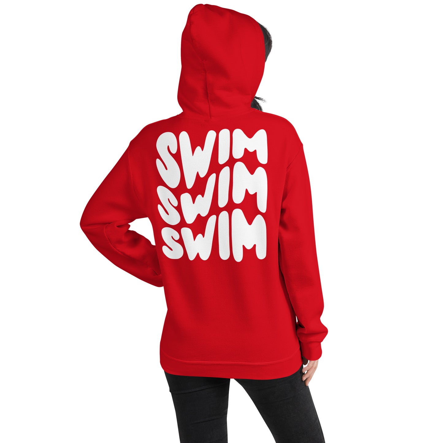 Swim Warp Type Unisex Premium Hoodie - TrendySwimmer