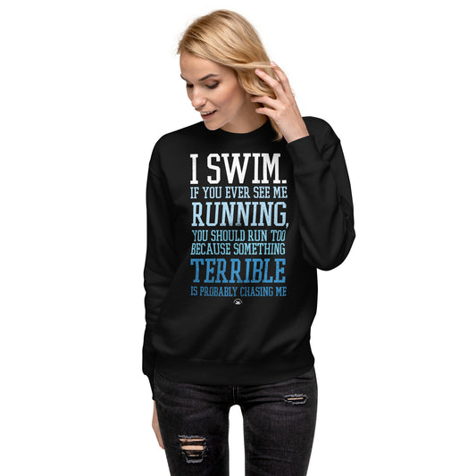 Swimmers Unisex Premium Sweatshirt - TrendySwimmer