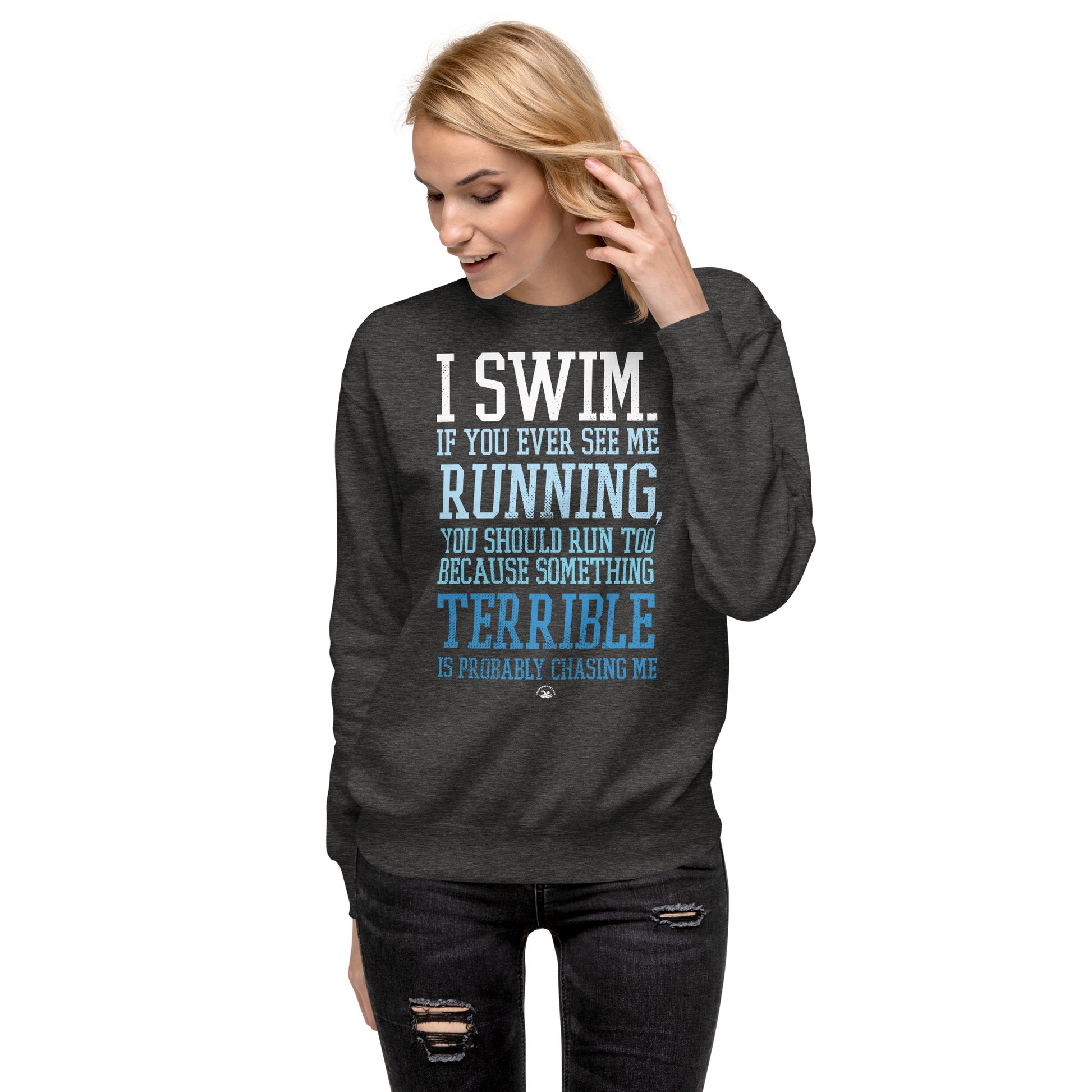 Swimmers Unisex Premium Sweatshirt - TrendySwimmer