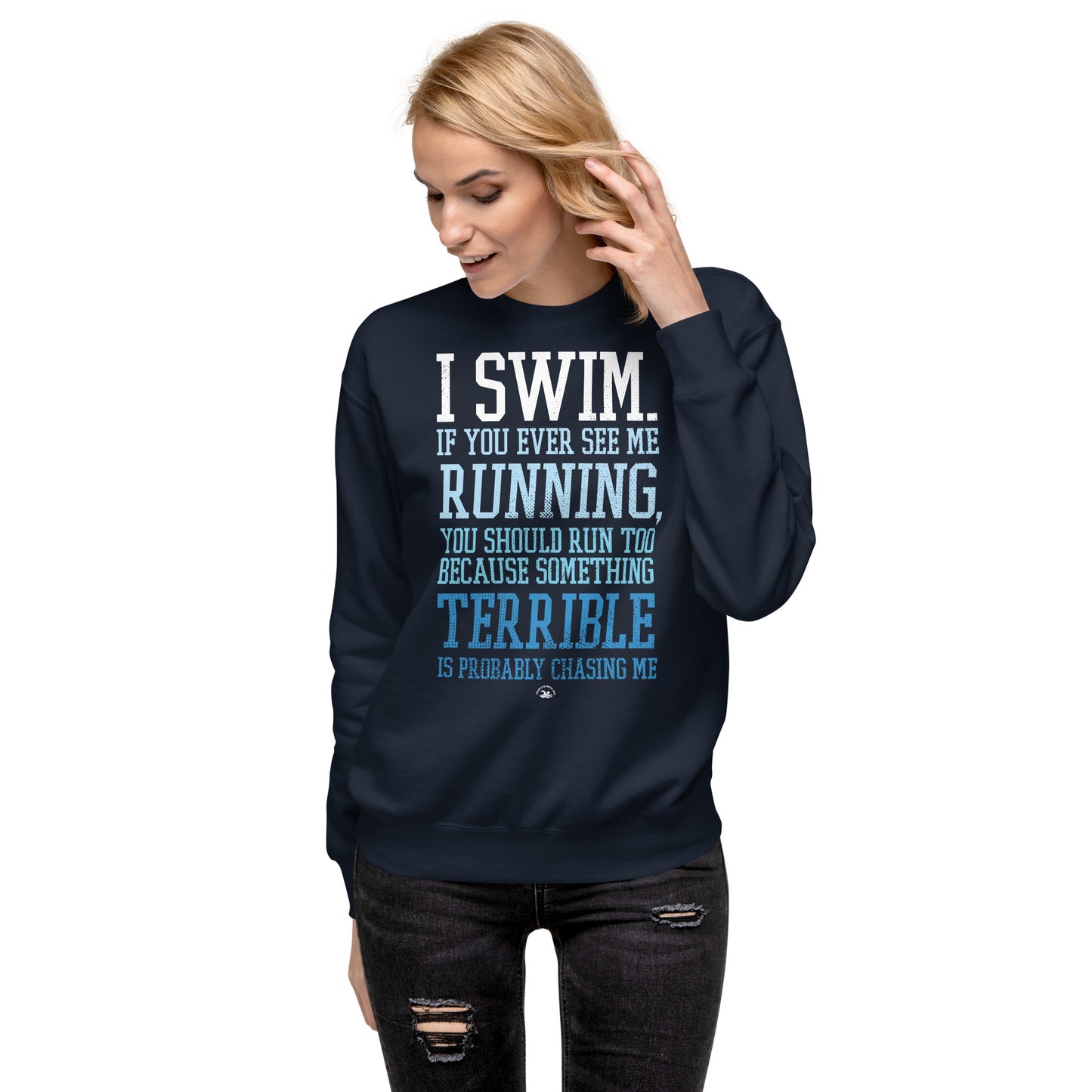 Swimmers Unisex Premium Sweatshirt