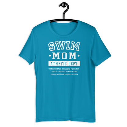 Swim Mom Shirt Athletic Dept Division Jobs - TrendySwimmer