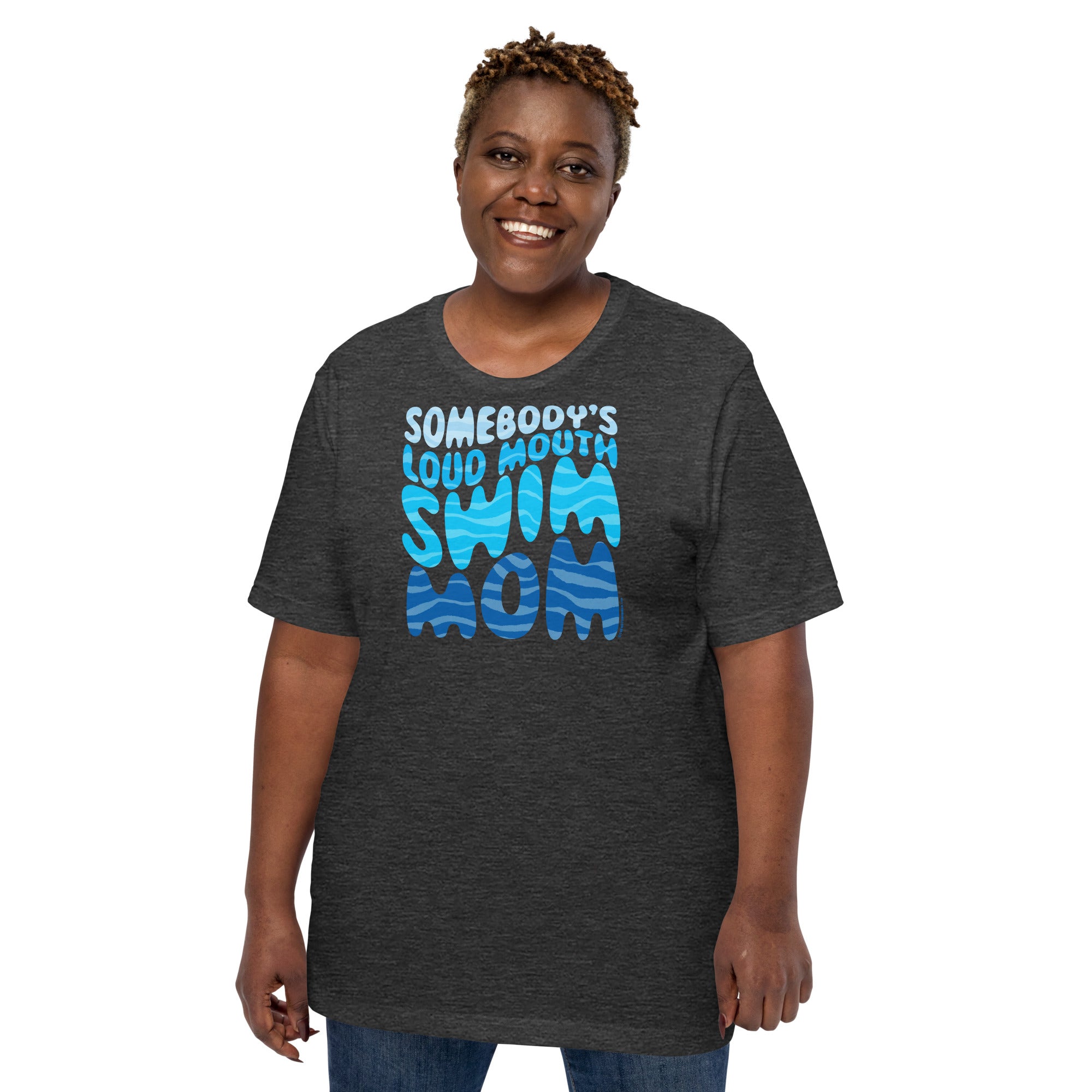 Funny Loud Mouth Swim Mom T-shirt – TrendySwimmer