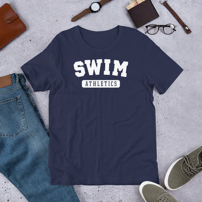 Swim Athletics Short Sleeve Unisex Swimmer T Shirt