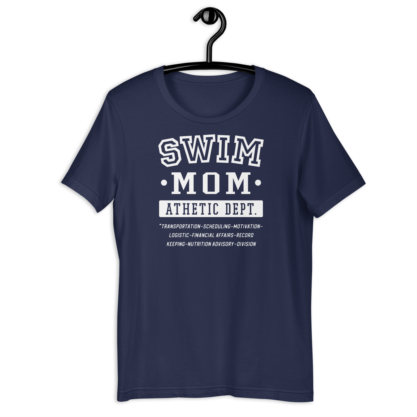 Swim Mom Shirt Athletic Dept Division Jobs