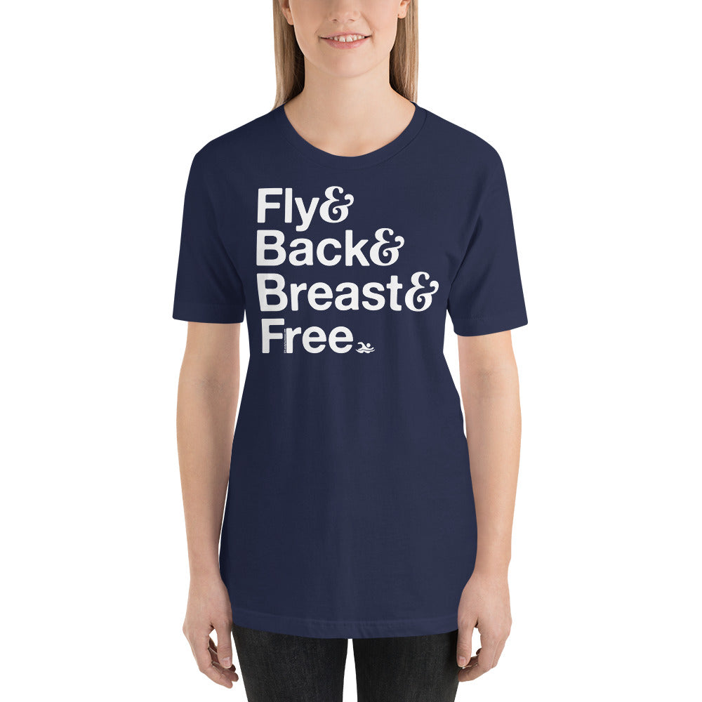 Fly Back Breast and Free IM Premium T-shirt - TrendySwimmer