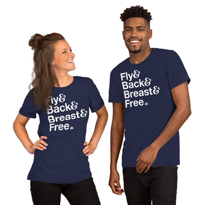 Fly Back Breast and Free IM Premium T-shirt