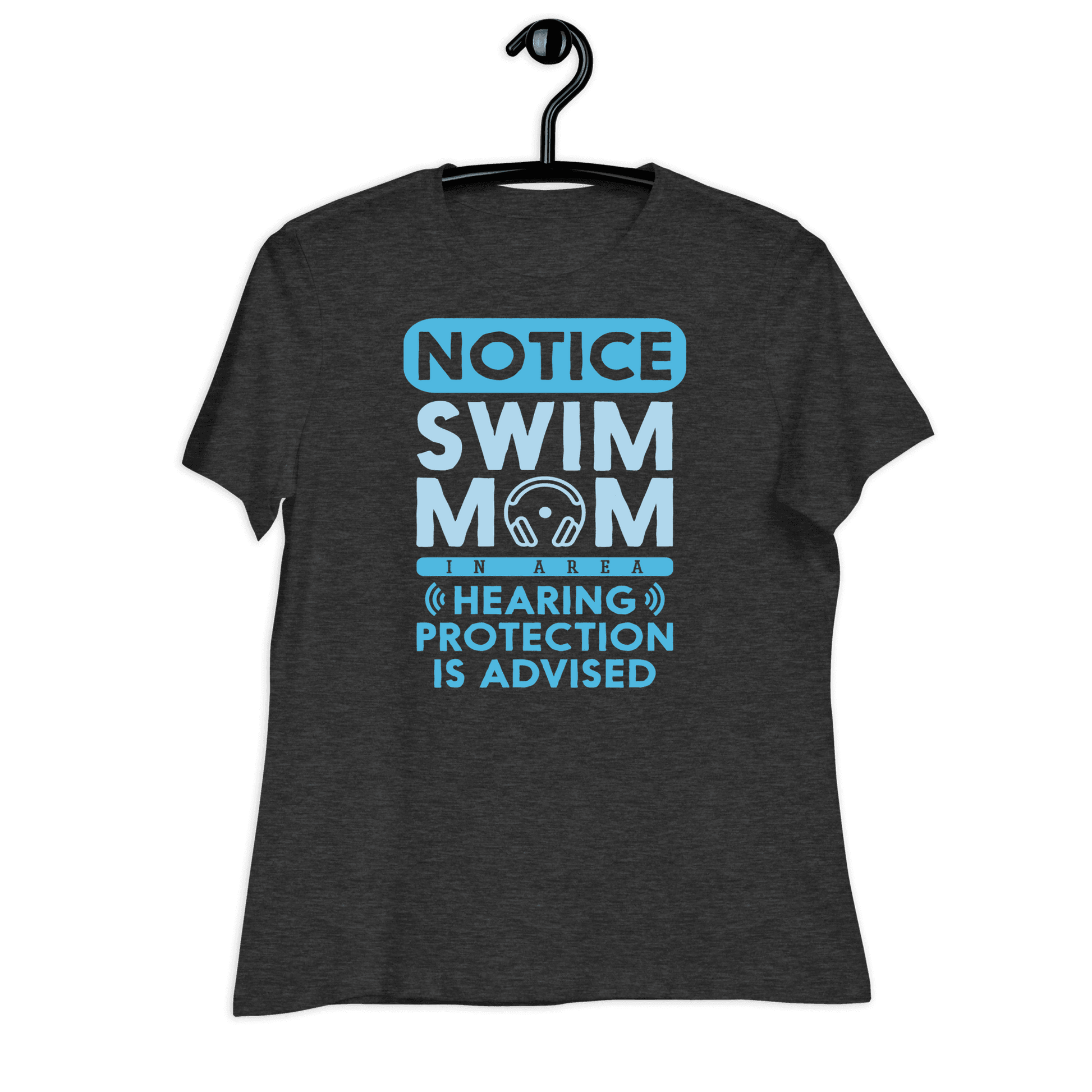 Swim Mom Notice Funny T Shirt - TrendySwimmer